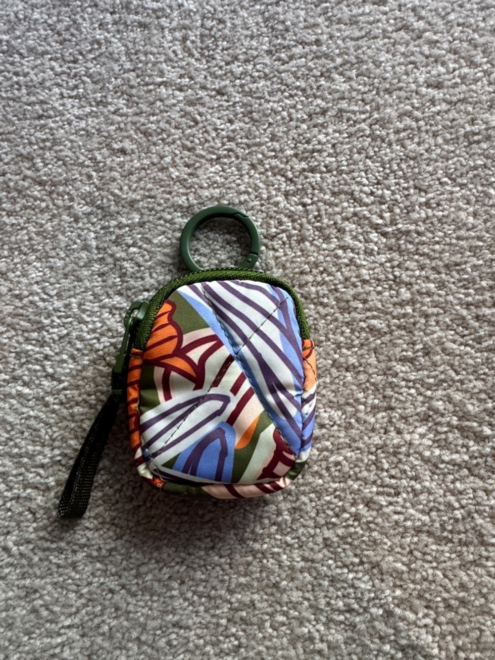 Vera Bradley Multicolor Patterned Keychain Pouch - Women Bags